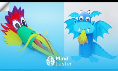 6 ways to make a paper DRAGON