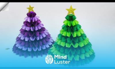 3D paper christmas TREE