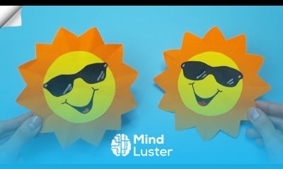 easy paper Sun How To Make Paper Sun