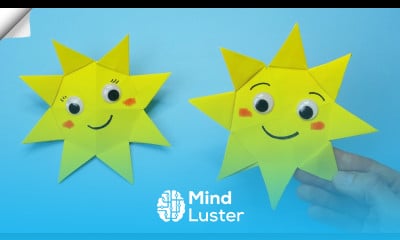 How To Make Paper Sun Origami Sun