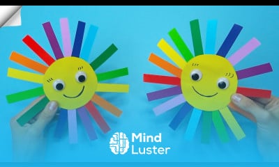 How To Make Paper Sun Easy paper crafts