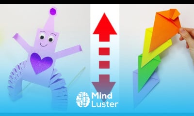 6 moving paper toys Fun and easy paper game