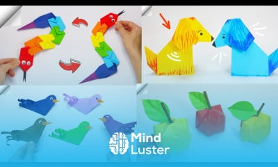 6 Moving paper toys Easy paper crafts