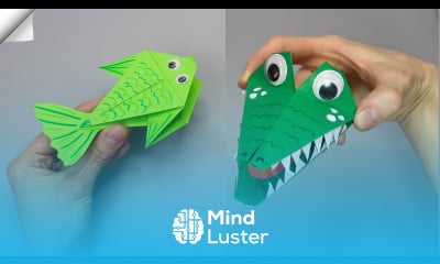 6 DIY paper crafts Moving paper toys