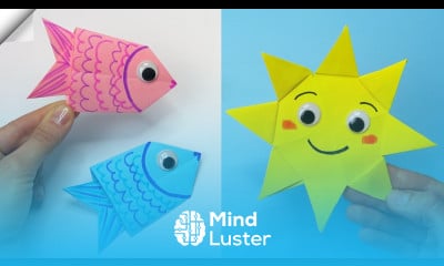 6 DIY paper crafts Easy Paper toys