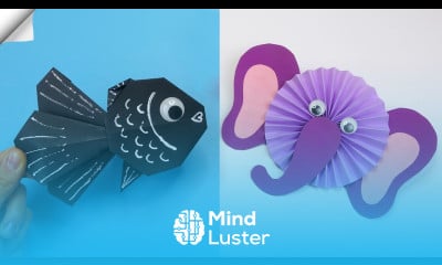 12 DIY paper toys Moving paper craft