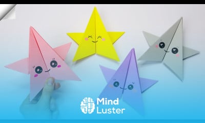 Paper christmas star Christmas paper crafts 2023