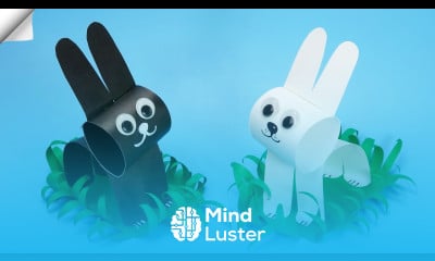 Easy and fun Symbol 2023 paper rabbit