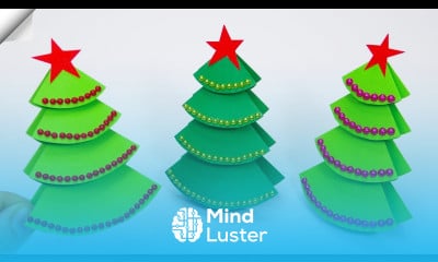 Paper Christmas tree Christmas paper crafts 2023