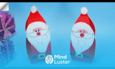 Santa claus paper crafts Christmas paper crafts 2023