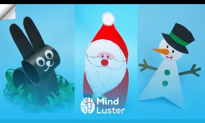 5 DIY christmas Easy paper crafts Paper christmas decorations 2023