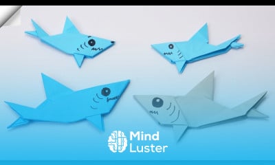 Origami Shark How To Make Paper Shark