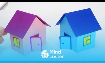 How To Make Easy Paper House Easy paper toys