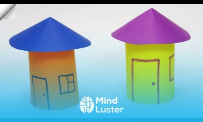 How To Make Paper House Easy paper toys