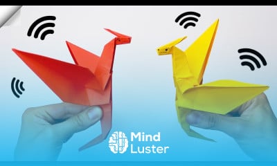 How to make an origami DRAGON Easy paper crafts