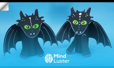 How to make paper dragon