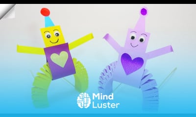 Funny Paper robot Moving paper TOYS