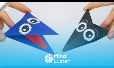 Moving paper crow How to make paper paper crow croaks