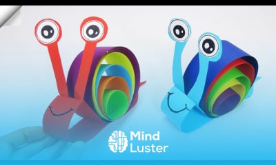 Easy paper toys How To Make Easy Paper SNAIL Easy paper crafts