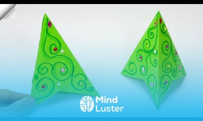 Paper christmas tree Christmas paper crafts 2023