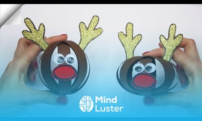 Very easy DIY christmas crafts 5 minute crafts Christmas deer