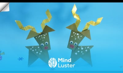 Christmas CRAFTS 2024 Christmas DEER paper