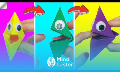 8 paper craft ideas Moving paper toys