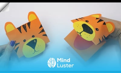 Symbol 2022 Paper crafts idea Easy paper tiger