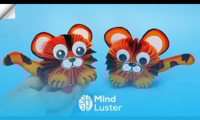 Symbol 2022 tiger Paper crafts idea Easy paper tiger