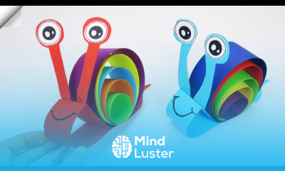 Easy paper toys How To Make Easy Paper SNAIL Easy paper crafts