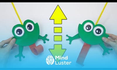 Crazy Frog Moving paper TOYS Easy paper crafts