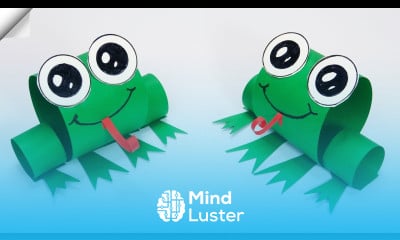 Easy Crazy Frog Moving paper TOYS