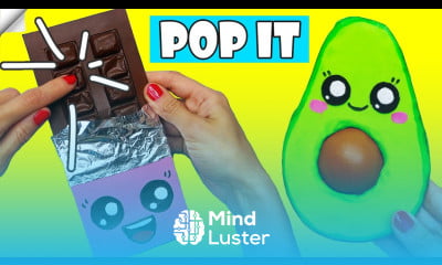 DIY fidget toys pop it How to make pop it
