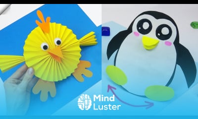 18 DIY paper crafts Moving paper TOYS Easy paper crafts