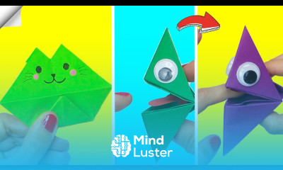 6 DIY paper toys 6 Easy paper craft ideas