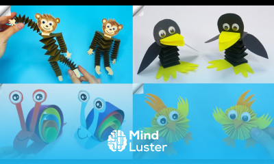 12 DIY paper crafts Paper toys easy