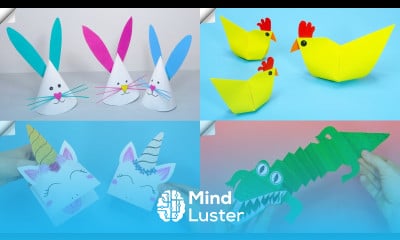 6 Moving paper toys Easy paper crafts