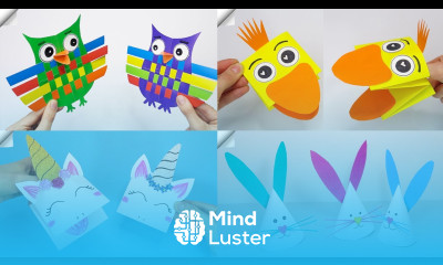 12 Moving paper toys Easy paper crafts ideas