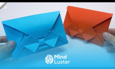 How to make ENVELOPE origami paper envelope