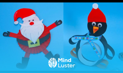 5 DIY christmas Easy paper crafts 5 minute crafts christmas