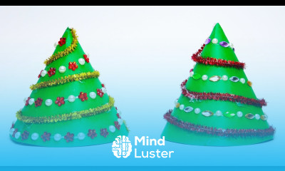 DIY christmas How to make paper christmas tree Easy paper crafts