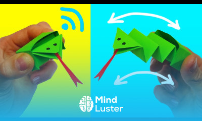 Crazy snake Moving paper TOYS Easy paper crafts