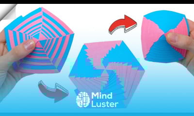 Paper toy antistress transformer Paper toys easy