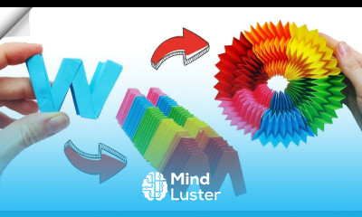 Rainbow Paper toy antistress transformer DIY crafts easy