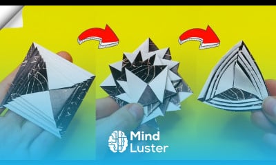 Paper toy antistress transformer Paper toy