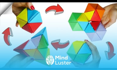 DIY paper crafts easy Paper toy antistress transformer