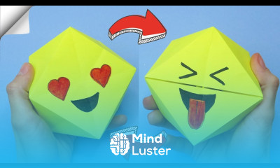 DIY paper crafts easy Paper toy antistress transformer