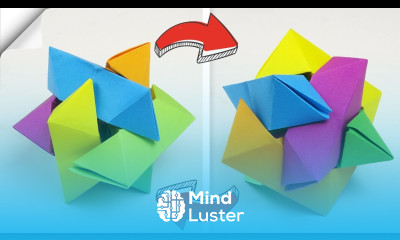 DIY crafts easy Paper toy antistress transformer DIY paper toy