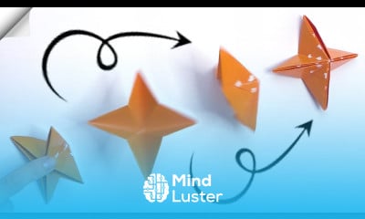 Easy jumping TOY from 1 sheet of paper Paper toy antistress