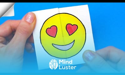 Endless card Paper toy antistress transformer